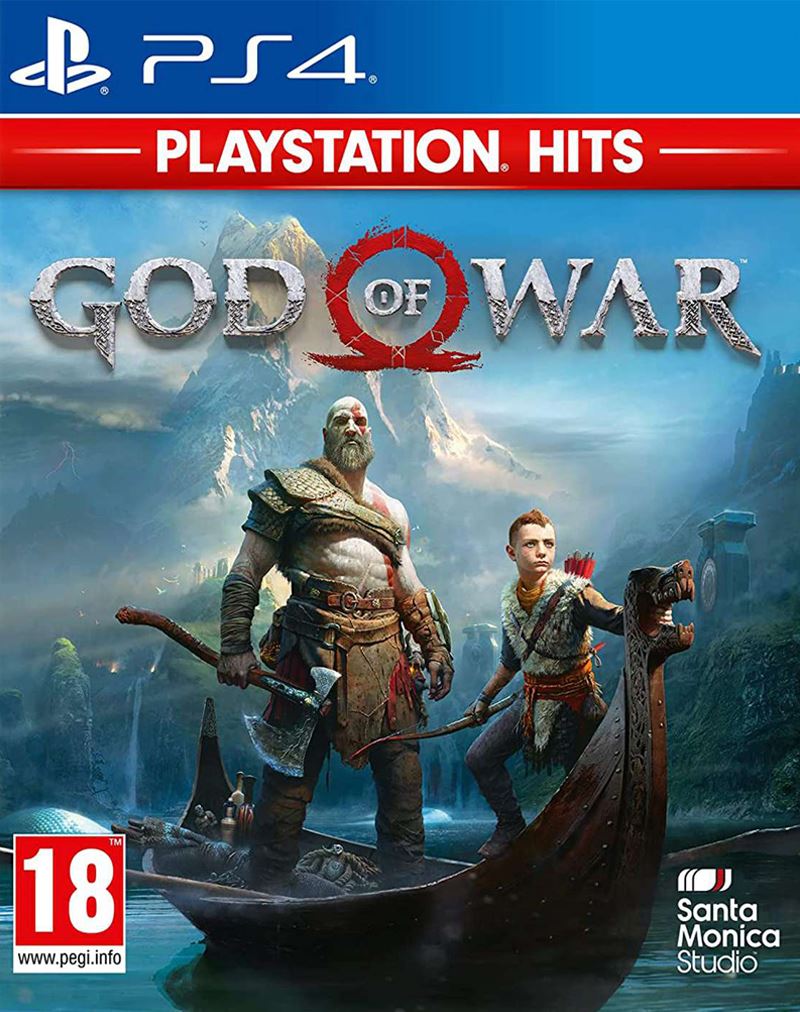 God of War 4 Playstation Hits PS4