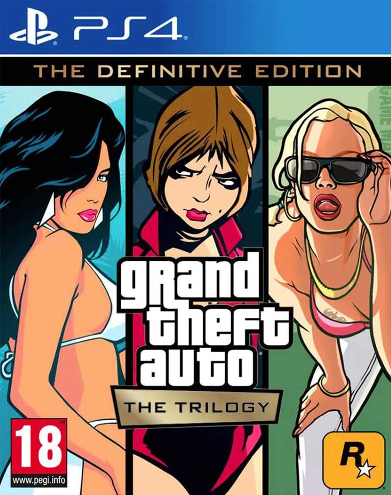 Grand Theft Auto The Trilogy - Definitive Edition (PS4)