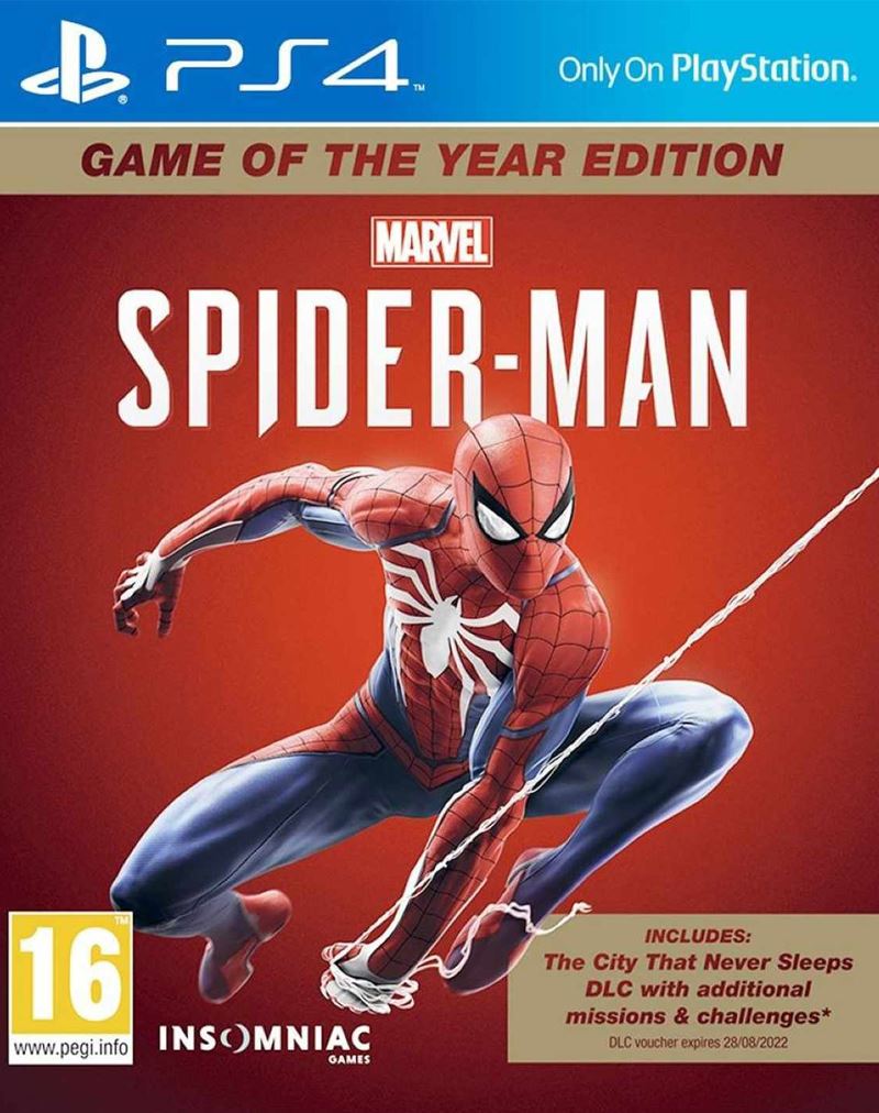 Marvels Spider-Man - Game of the year (PS4)