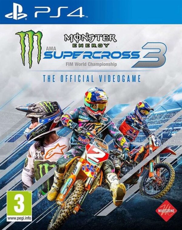 Monster Energy Supercross - The Official Videogame 3 PS4