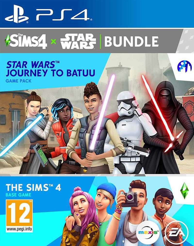 The Sims 4 Star Wars - Journey To Batuu - Base Game and Game Pack Bundle (PS4)