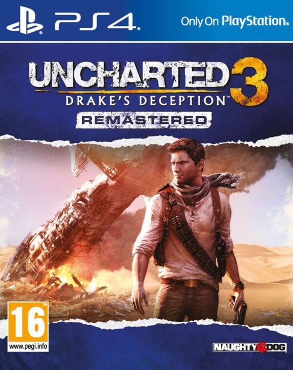 Uncharted 3 Drakes Deception Remastered PS4