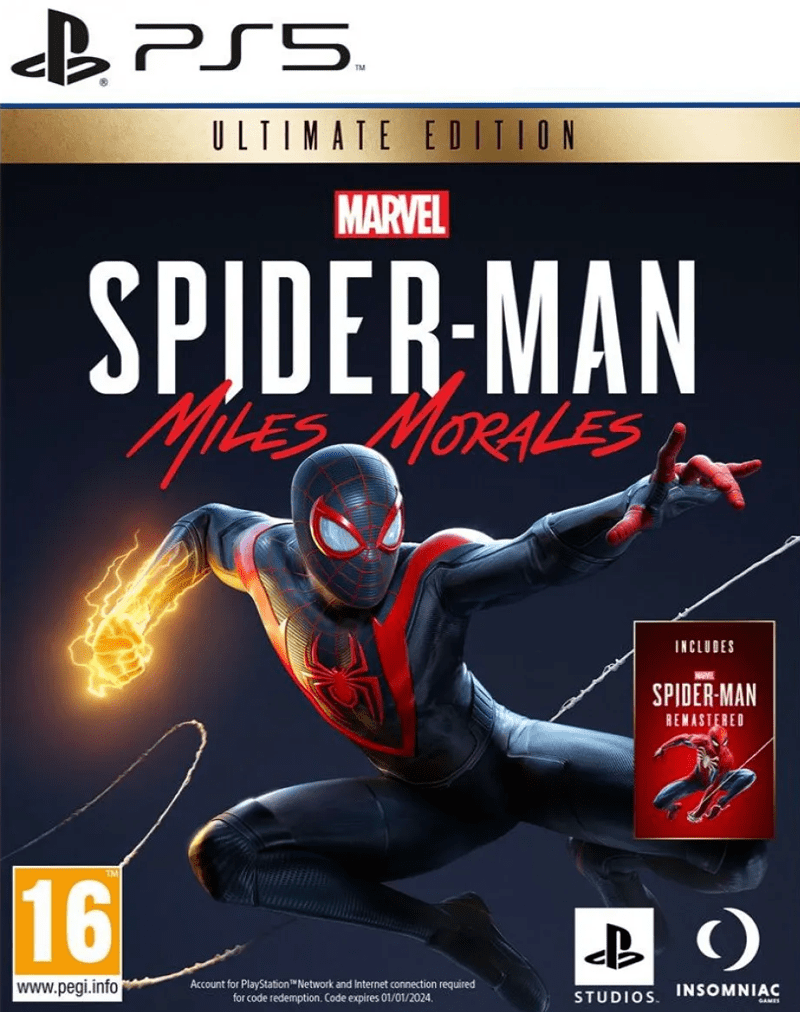 Marvels Spider-Man Miles Morales Ultimate Edition PS5