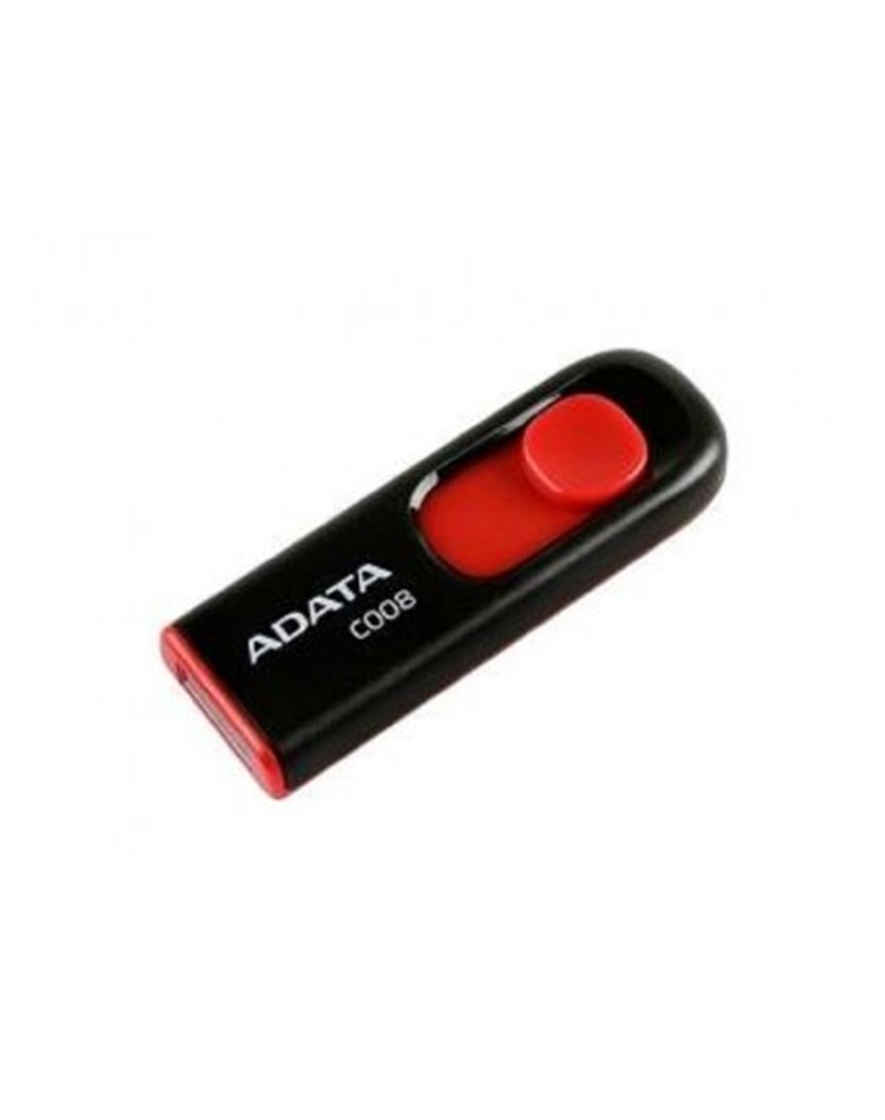 USB Flash Memorija A-DATA 64GB USB2.0 Crno-crvena (AC008-64G-RKD)