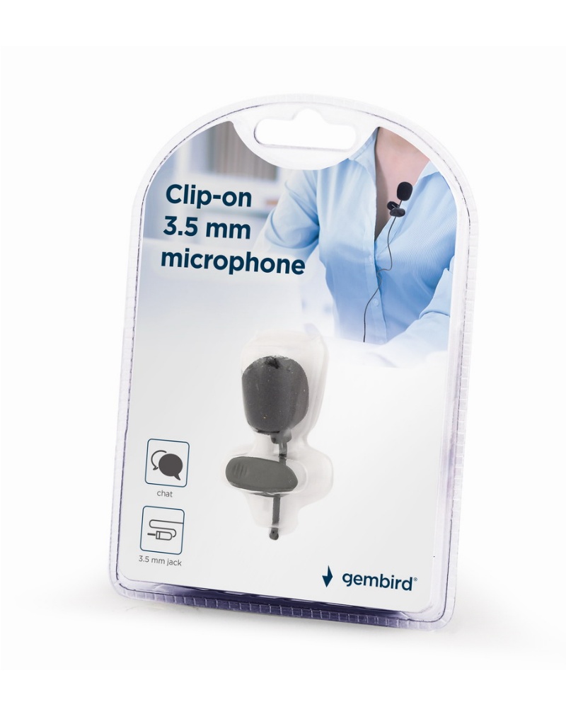 Mikrofon Gembird (C-01 Clip-On 3.5 mm)