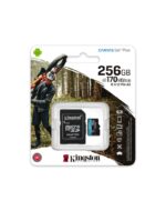 Kingston Memorijska kartica Canvas Go Plus MicroSDXC UHS-I 256GB Klasa 10 (SDCG3/256GB) + SD Adapter