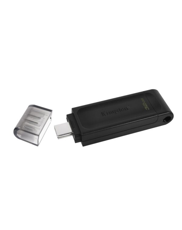 USB Flash Memorija KINGSTON Data Traveler 70 32GB USB 3.2 TYPE-C Crna (DT70/32GB)