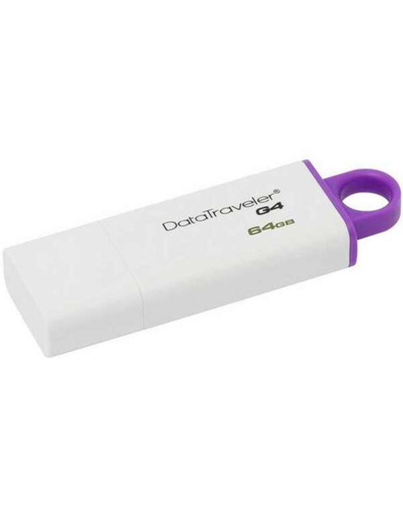 USB Flash Memorija KINGSTON DataTraveler G4 64GB USB 3.0 Bela (DTIG4/64GB)