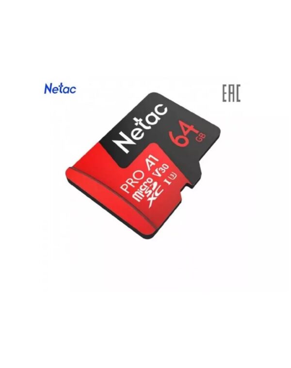 Memorijska Kartica Netac P500 Extreme Pro MicroSDXC UHS-I 64 GB Klasa 10