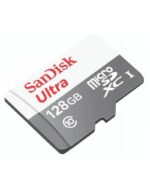 SanDisk Memorijska kartica Ultra MicroSDXC UHS-I 128GB klasa 10 sa kapacitetom od 128GB je visokokvalitetna memorijska kartica. Ova kartica je namenjena proširenju skladišnog prostora i brzom čuvanju podataka na različitim uređajima kao što su pametni telefoni, tablet računari, digitalni fotoaparati i drugi kompatibilni uređaji.