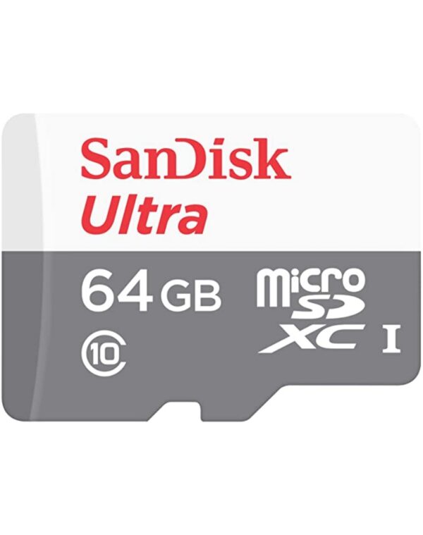 SanDisk Ultra Memorijska kartica MicroSDXC UHS-I 64GB Klasa 10 (SDSQUNR-064G-GN3MN)