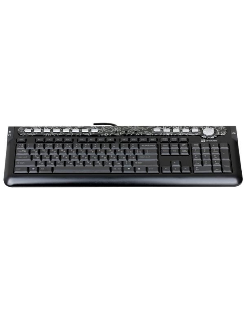 Tastatura A4tech Secret garden Crno Bela