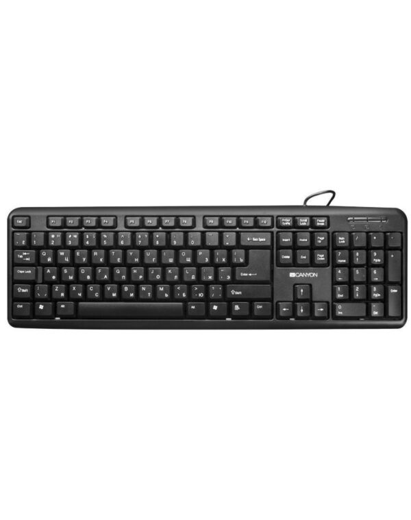 Tastatura Canyon CNE-CKEY01-US Crna