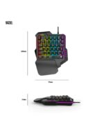 Tastatura Fantech K512 Archer Crna