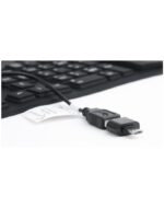 Tastatura Gembird KB-109F-B Crna + MicroUSB OTG Adapter