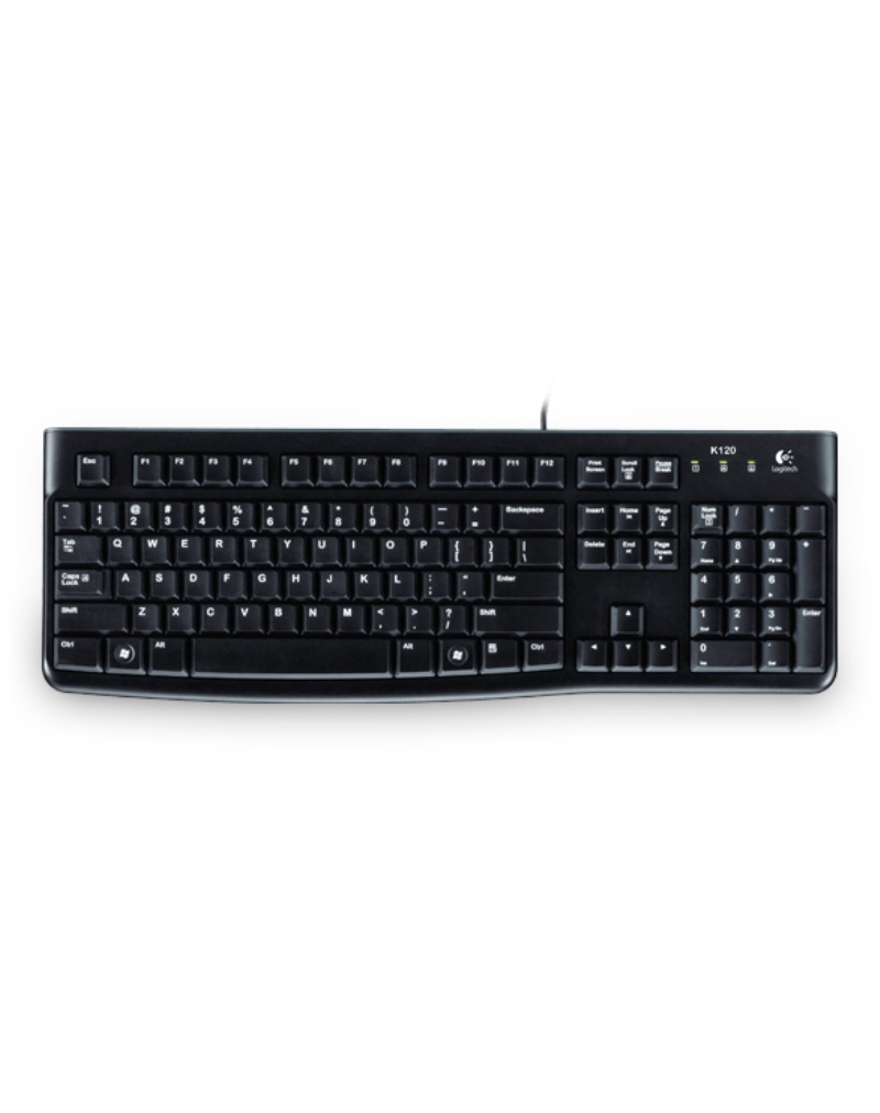 Tastatura Logitech K120 Crna