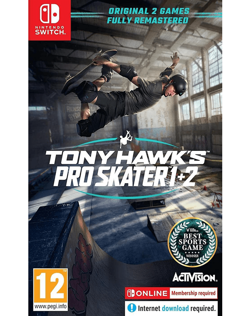 Tony Hawk's Pro Skater 1 and 2