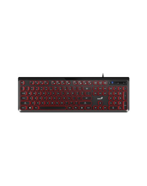 Tastatura Genius SlimStar 260 Crno Crvena