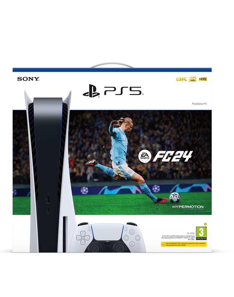 Konzola Sony PlayStation 5 (PS5) + EA Sports FC 24