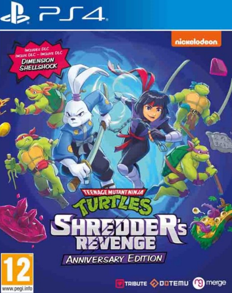 Teenage Mutant Ninja Turtles Shredders Revenge Anniversary Edition PS4