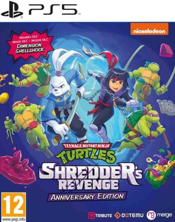 Teenage Mutant Ninja Turtles Shredders Revenge Anniversary Edition PS5