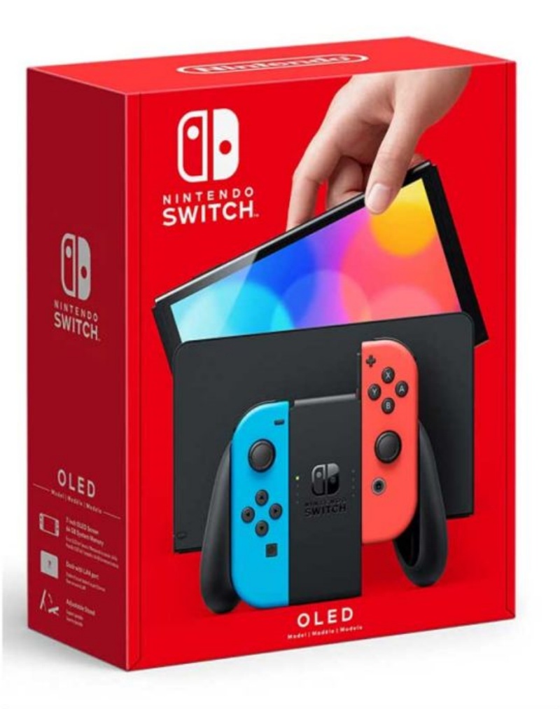 Konzola Nintendo Switch Oled (Neon Blue/Red Joy-Con)
