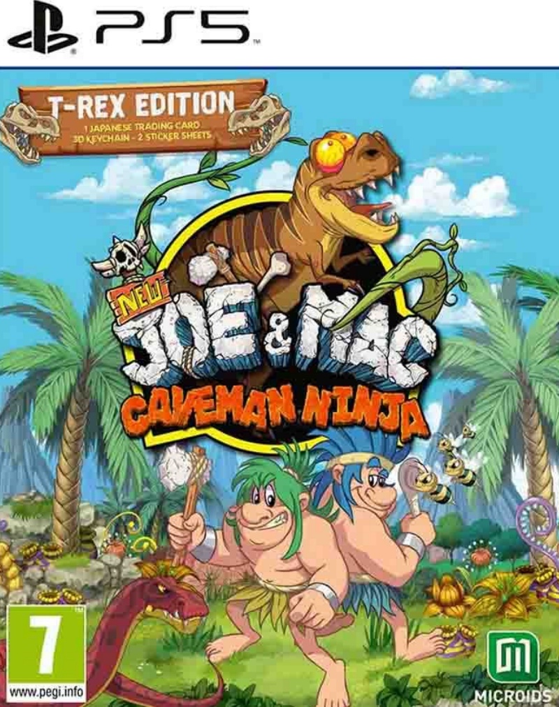 New Joe&Mac Caveman Ninja T-Rex Edition (Limited Edition) PS5