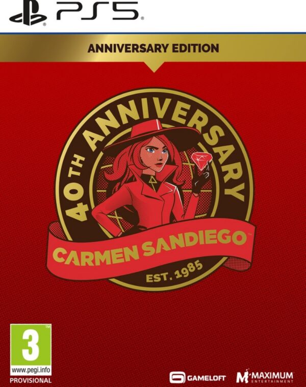 Carmen Sandiego 40th Anniversary Edition PS5