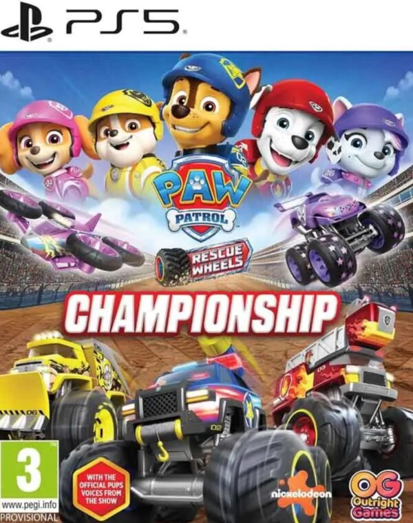 PAW Patrol Rescue Wheels: Championship PS5