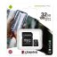 Kingston Memorijska kartica Canvas Select Plus MicroSDHC UHS-I 32GB klasa 10 (SDCS2/32GB) + Sd Adapter