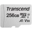 Transcend MicroSDXC UHS-I 256 GB Klasa 10 + Adapter